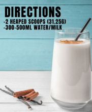 pea protein mixing directions banner